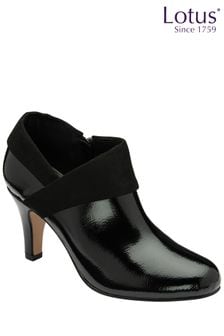 Смолянисто-черный - Лакированные ботинки Lotus (268167) | €85