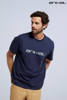 藍色 - Animal Mens Leon Organic Oversized T-shirt (268192) | NT$930