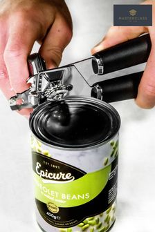 Masterclass Silver Soft Grip Can Opener