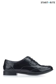 Start-Rite Matilda Black Patent Leather School Shoes Wide Fit (268932) | KRW117,400