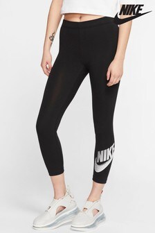 nike logo mash high waisted leggings