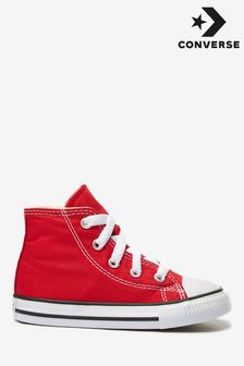 Converse Red Chuck Taylor High Top Infant Trainers (270812) | HK$380