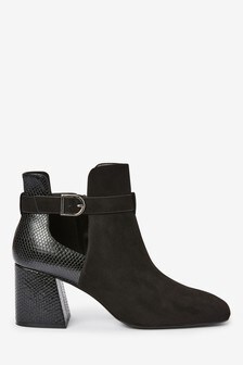 Bottines Forever Comfort® à boucle et bout carré