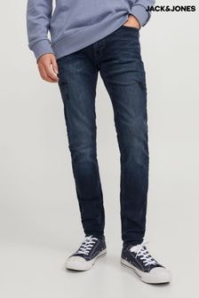 JACK & JONES Sky Blue Skinny Fit Liam Jeans (271781) | $94