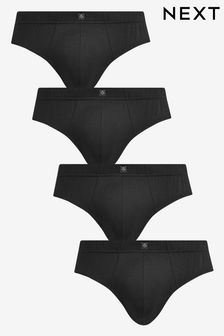 ​​​​​​​בייסיק שחור  - מארז ארבעה זוגות תחתונים (271900) | ‏45 ₪