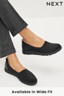 Black Forever Comfort® With Motion Flex Slip-On Shoes (271937) | $70