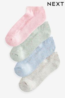Multicolore - Lot de 4 paires de chaussettes à semelle rembourrée (272029) | €8