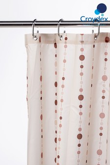 Croydex Dotty Shower Curtain (272257) | $26