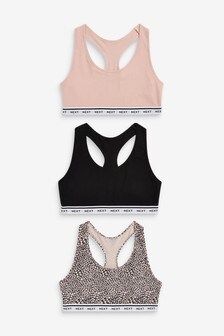 Lot de trois brassières imprimé liberty