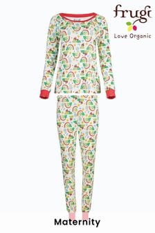 Frugi White Organic Cotton Happy Days Print Pyjamas (274620) | 33 €