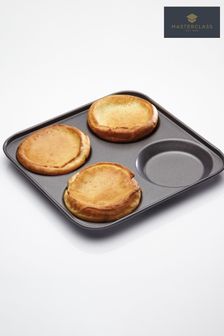 Masterclass Grey Non Stick 4 Hole Yorkshire Pudding Pan (275048) | TRY 411