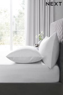White Easy Care Polycotton Fitted Sheet