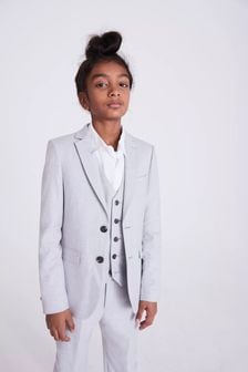 MOSS Boys Grey Flannel Jacket (275423) | €67