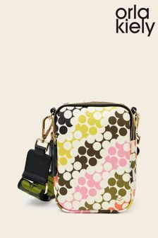 Orla Kiely Pink Tall Duo Crossbody Bag (276695) | $273