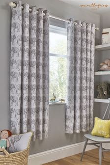 Sam Faiers Little Knightley's Pink Elephant Trail Curtains (277353) | 22,630 Ft - 27,150 Ft