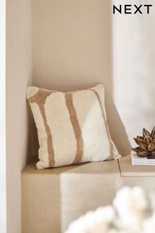 Natural 50 x 50cm Abstract Berber Cushion (280856) | €27