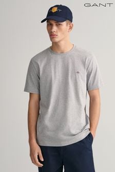 GANT Grey Shield Logo T-Shirt (281169) | $64