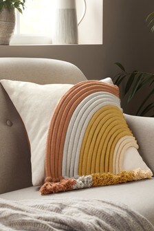 Natural Rainbow Cord Cushion (282018) | ₪ 57