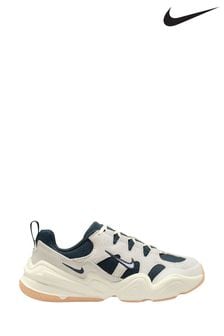 Nike Navy/Oatmeal Tech Hera Trainers (282285) | €158