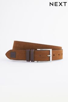 Brown Suede And Leather Belt (282480) | €10
