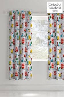 Catherine Lansfield Transport Eyelet Curtains (283058) | 222 د.إ