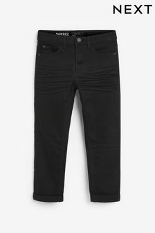 Black Denim Tapered Fit Five Pocket Jeans (3-17yrs) (284458) | ₪ 46 - ₪ 66