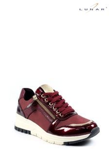 Lunar Sammy Faux Leather Trainers (284719) | $86