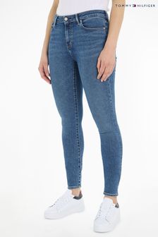 Tommy Hilfiger Blue Flex Como Skinny Jeans (285453) | $198