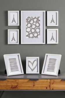 8 Pack White Picture Frames (285900) | ₪ 148