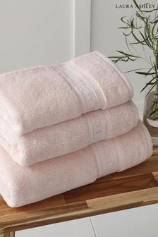 Laura Ashley Luxury Besticktes Handtuch aus Baumwolle (287667) | 28 € - 64 €