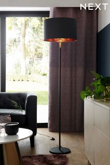 Grey Rico Tripod Floor Lamp (288494) | €92
