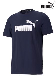 Puma Blue ESS Logo T-Shirt (288589) | kr273
