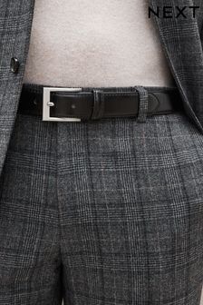 Black Stitched Edge Belt (288636) | $23
