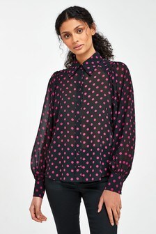 Chemise à manches volumineuses