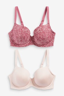 Lot de deux soutiens-gorge Holly à bonnets classiques DD+ légèrement rembourrés