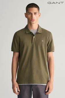 Зеленый - Gant футболка-поло классического кроя с щитом (289903) | €106