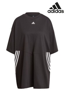 T-shirt oversize à 3 bandes adidas