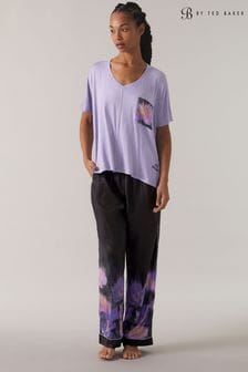 B by Ted Baker Pyjamaset aus Jersey-Satin-Materialmix (290034) | 81 €