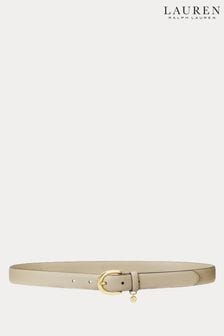Cintura con Lauren Ralph Lauren Marrone chiaro Naturale e ciondolo a  Marrone chiaro Naturale (290315) | €103