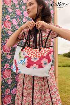 Cath kidston straw basket bag discount