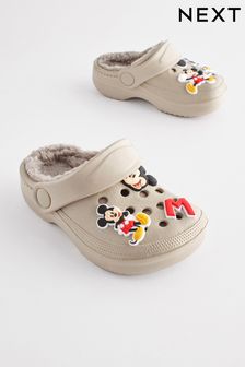 Mickey Mouse Stone Natural Slipper Clogs (291076) | OMR7 - OMR9