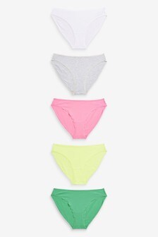 Lot de 5 slips en coton