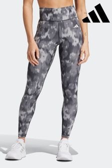 adidas Black Train Essential Print Leggings (291592) | $69