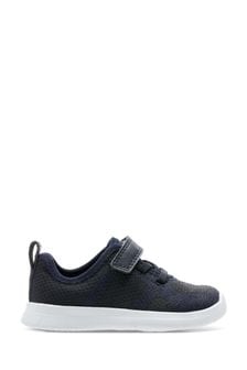 Clarks Navy Blue Multi Fit Ath Flux Trainers (291920) | €49