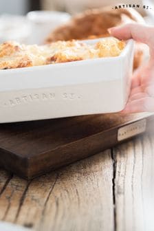 Artisan Street White Rectangular Roaster (291998) | $14