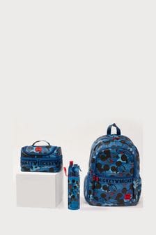 Smiggle Blue Mickey Mouse 3 Piece School Bundle Bag (293443) | €107
