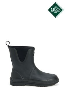 Muck Boots Black Originals Pull-On Mid Boots (294235) | $159