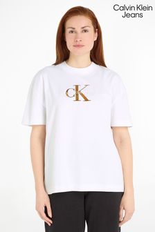 Calvin Klein Jeans Premium Monologo White T-Shirt (294330) | €37