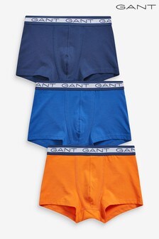 GANT Teen Boys Solid Trunks 5 Pack