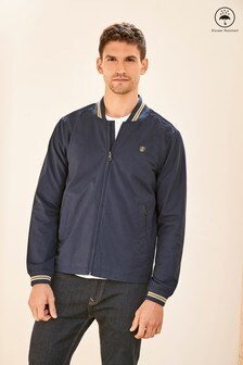 Shower Resistant Tipped Bomber Jacket